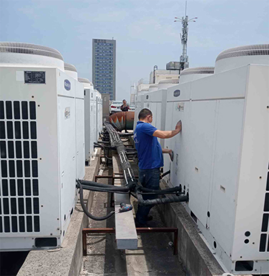 政和中央空调制热和不制冷系统维修方法